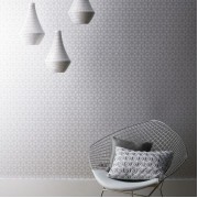 Designer Wallpaper – Trellis - Pearl